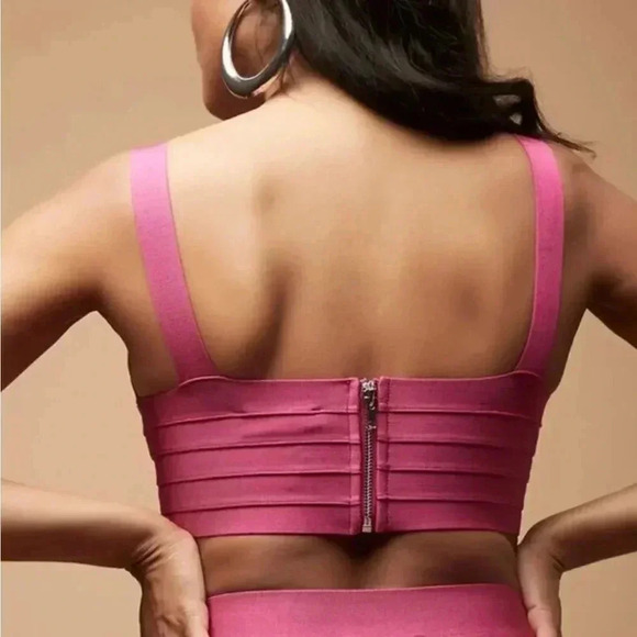 Herve Leger & Forever 21 Yellow Bandage Top - Picture 4 of 10